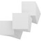 Ekena Millwork 7 3/4W x 7 3/4H x 3/4T PVC Hobby Boards, Unfinished, 25PK HBP08X08X750DUN - alternate 1